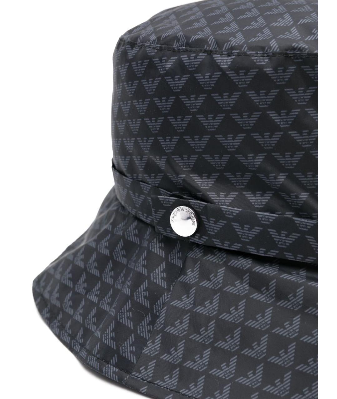 EMPORIO ARMANI Черная панама, фото 2