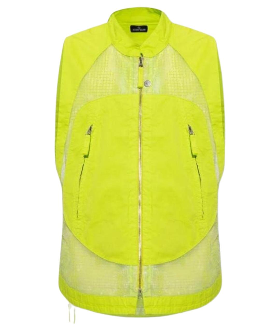 STONE ISLAND Салатовый жилет, фото 1