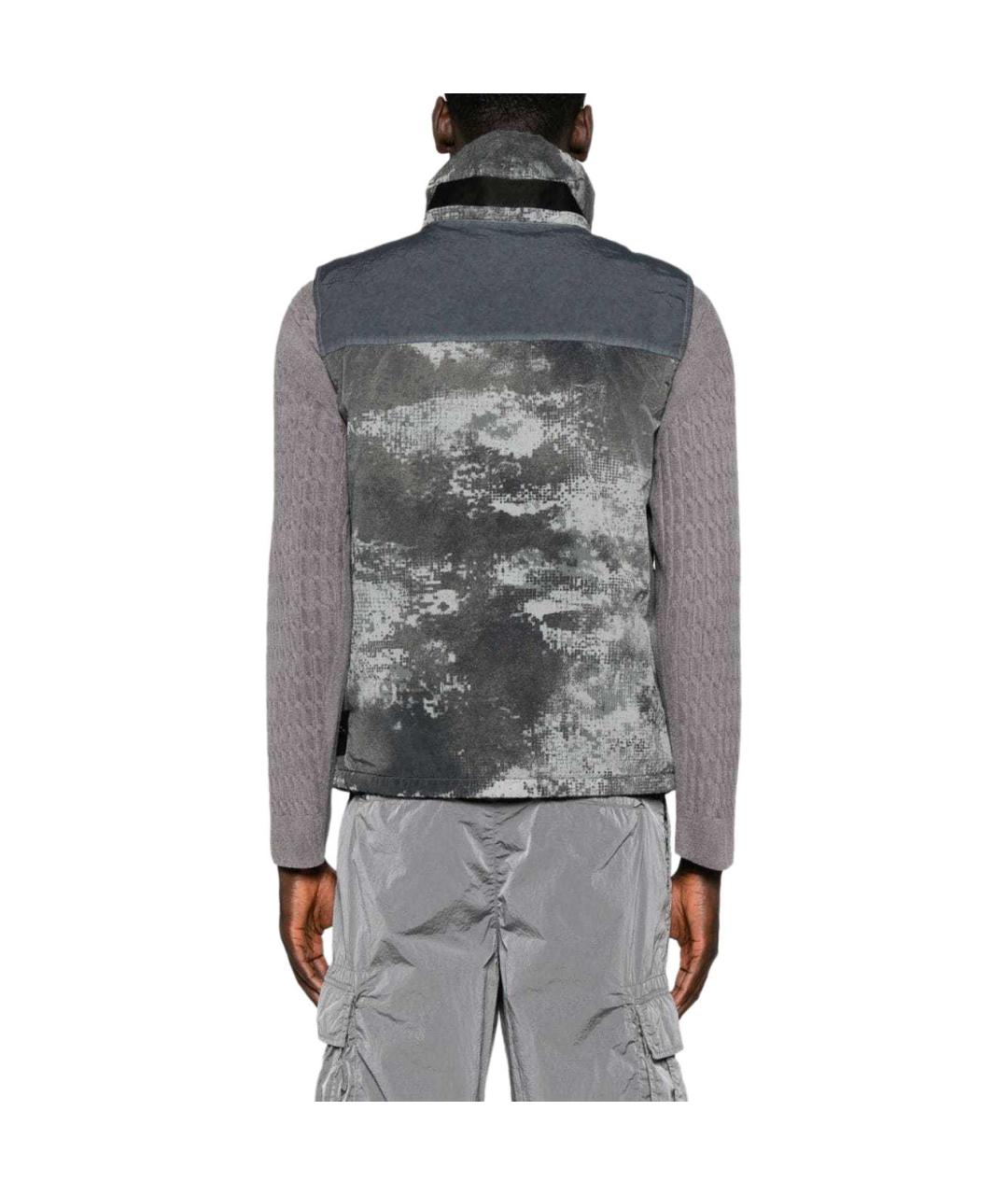 STONE ISLAND Серый жилет, фото 3