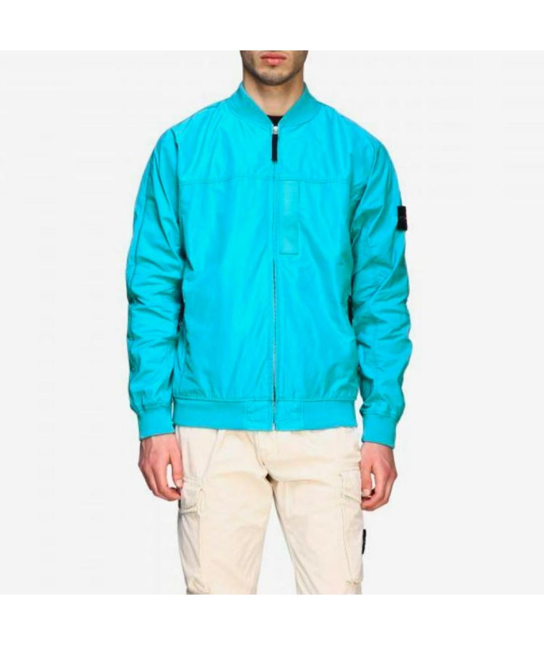 STONE ISLAND Синяя куртка, фото 4