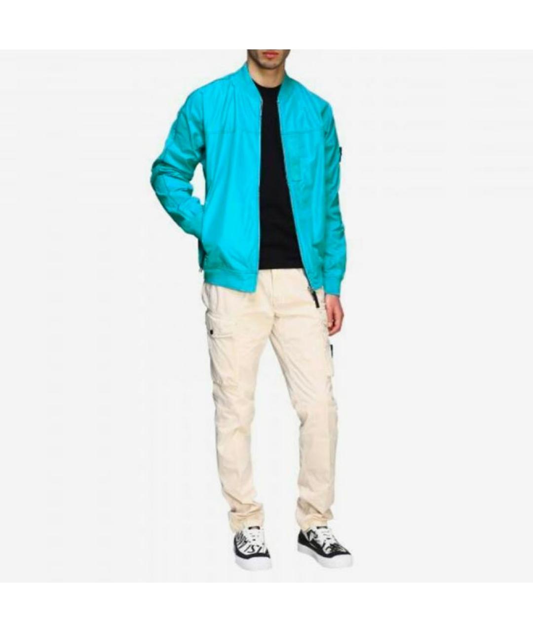 STONE ISLAND Синяя куртка, фото 3