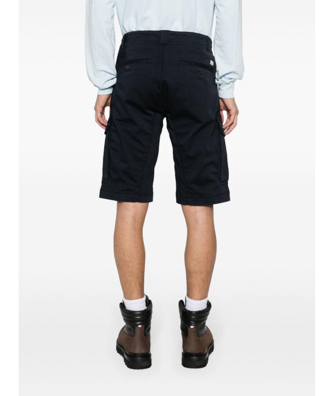 CP COMPANY Синие хлопковые шорты, фото 4