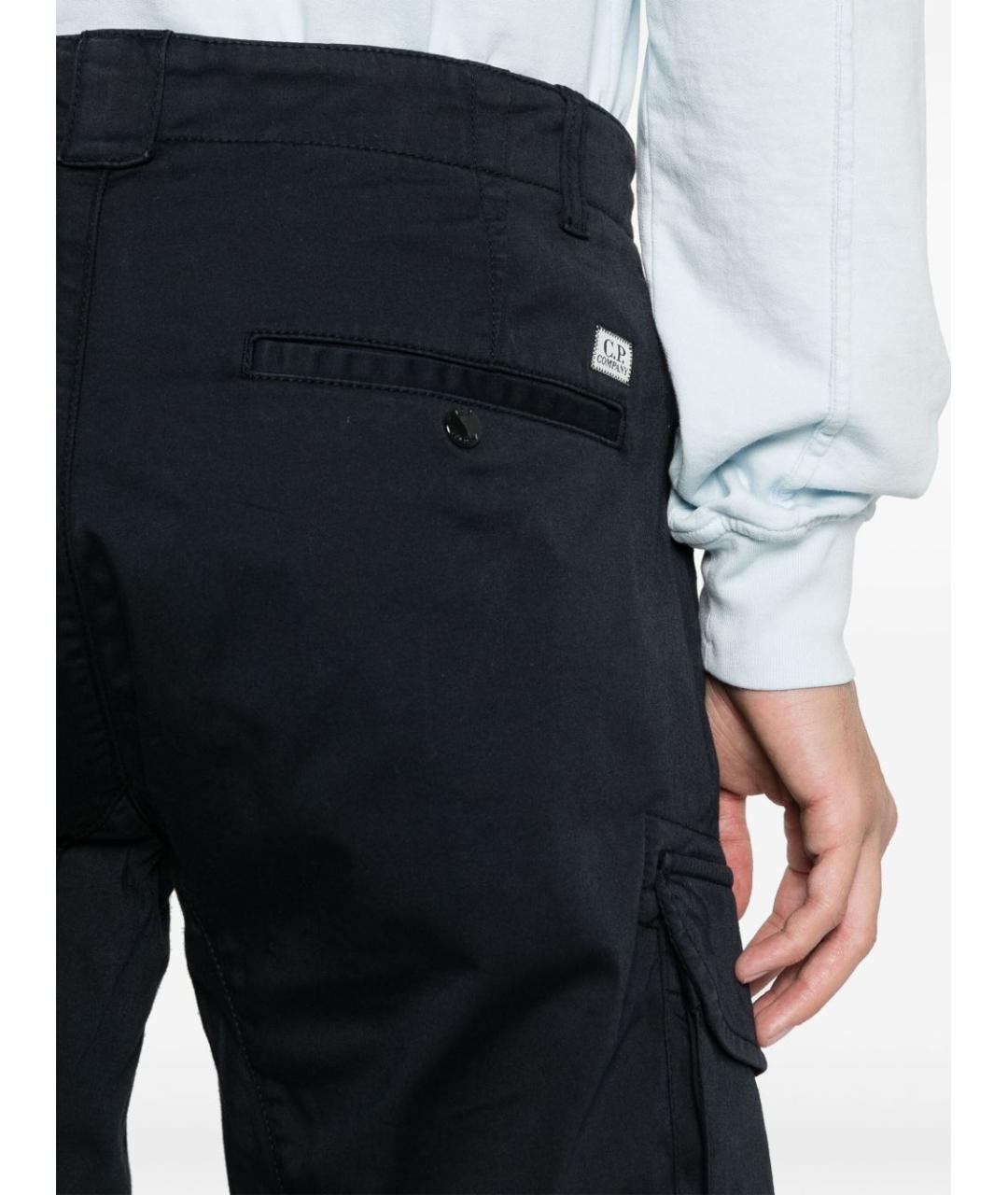 CP COMPANY Синие хлопковые шорты, фото 2