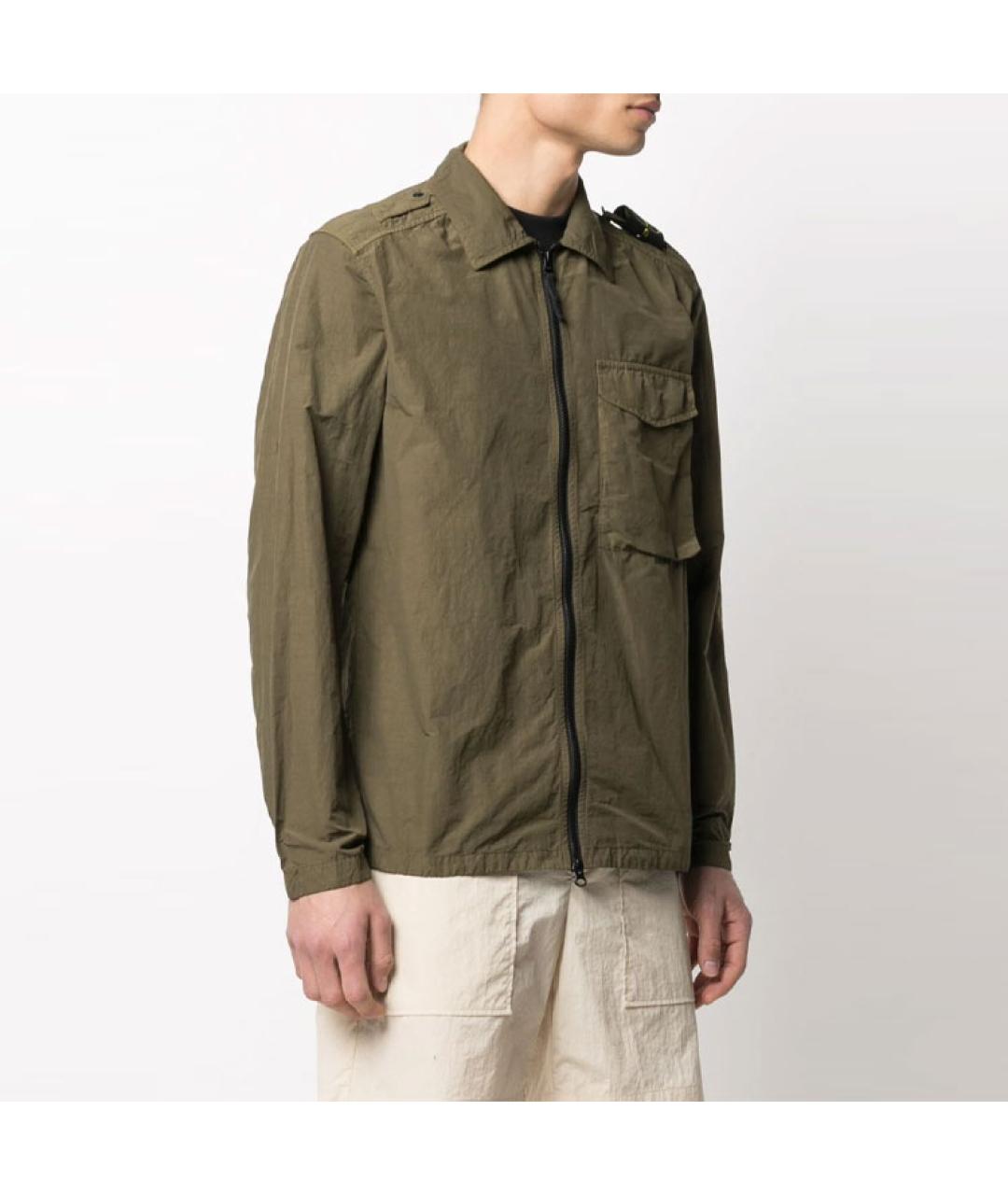 STONE ISLAND Зеленая куртка, фото 5