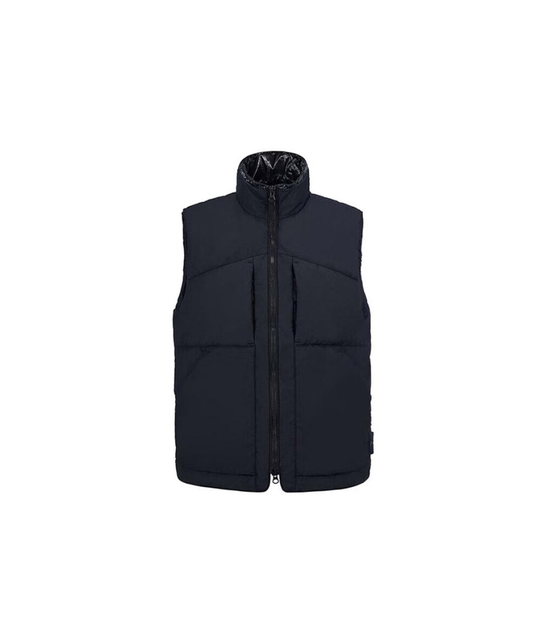 STONE ISLAND Черный жилет, фото 1