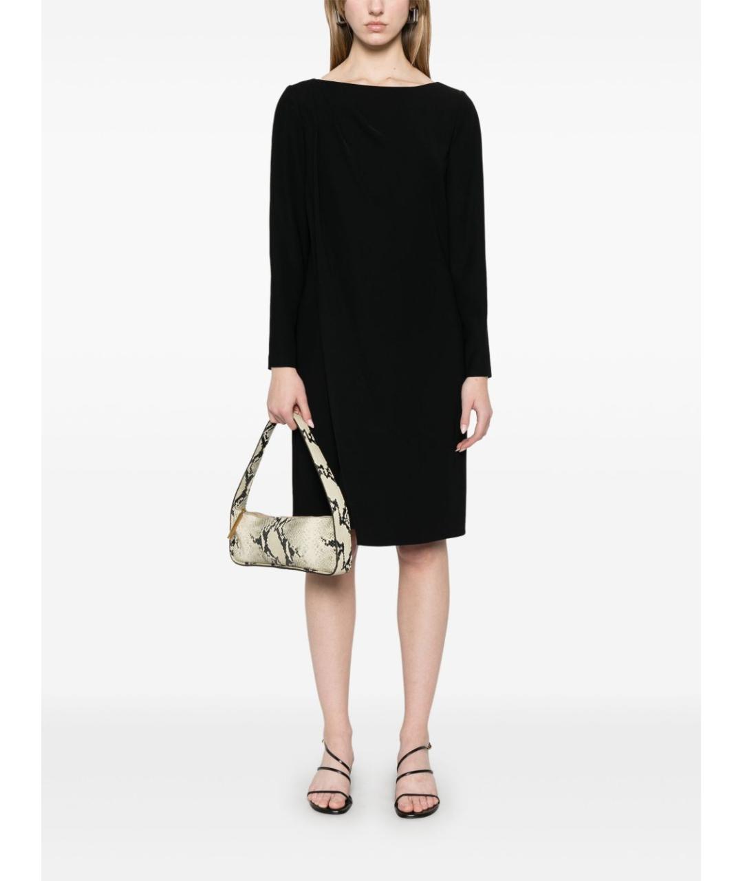 EMPORIO ARMANI Черное платье, фото 5