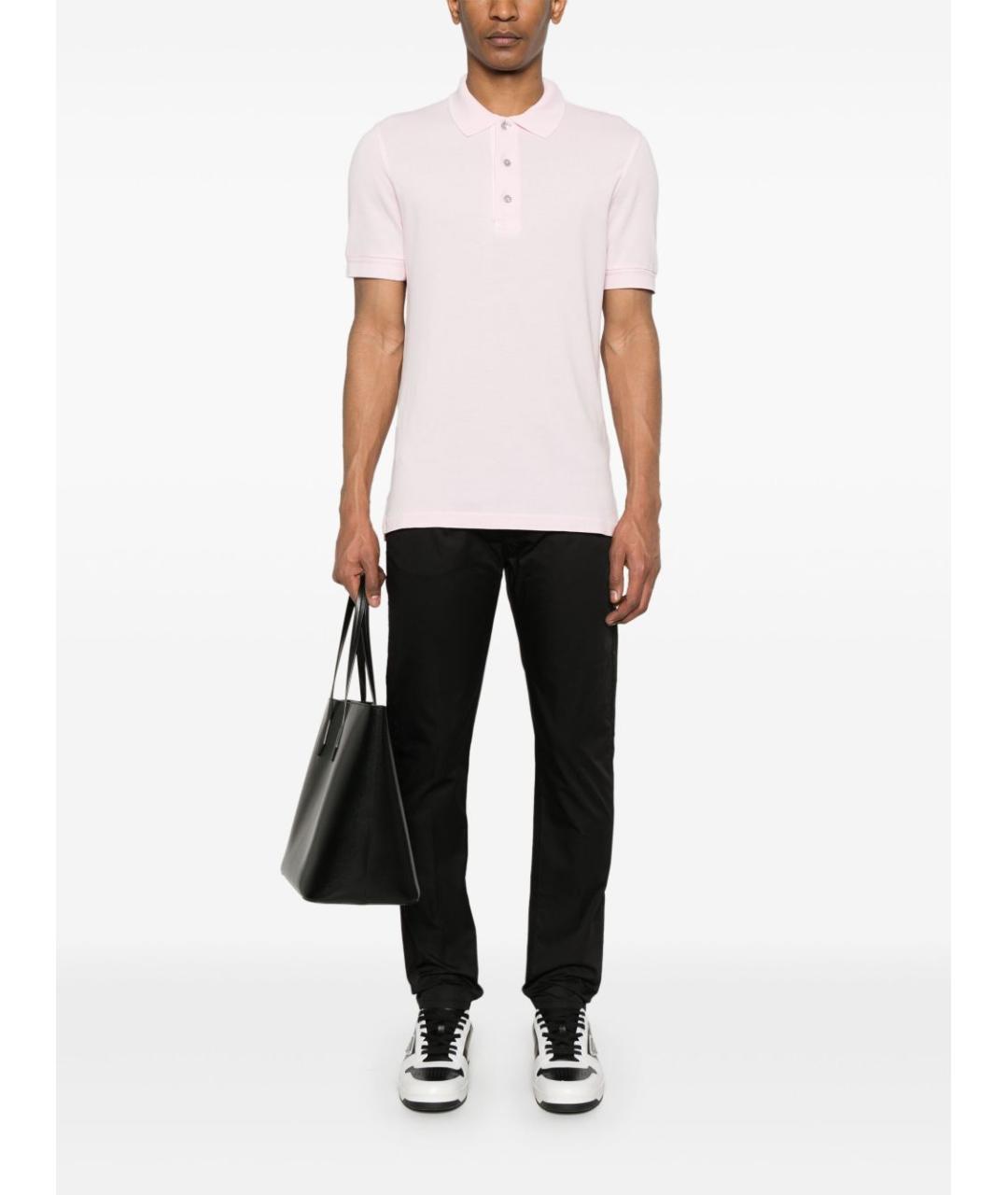 EMPORIO ARMANI Черные хлопковые прямые джинсы, фото 5