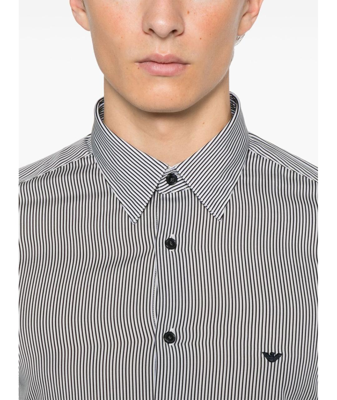 EMPORIO ARMANI Серая кэжуал рубашка, фото 2