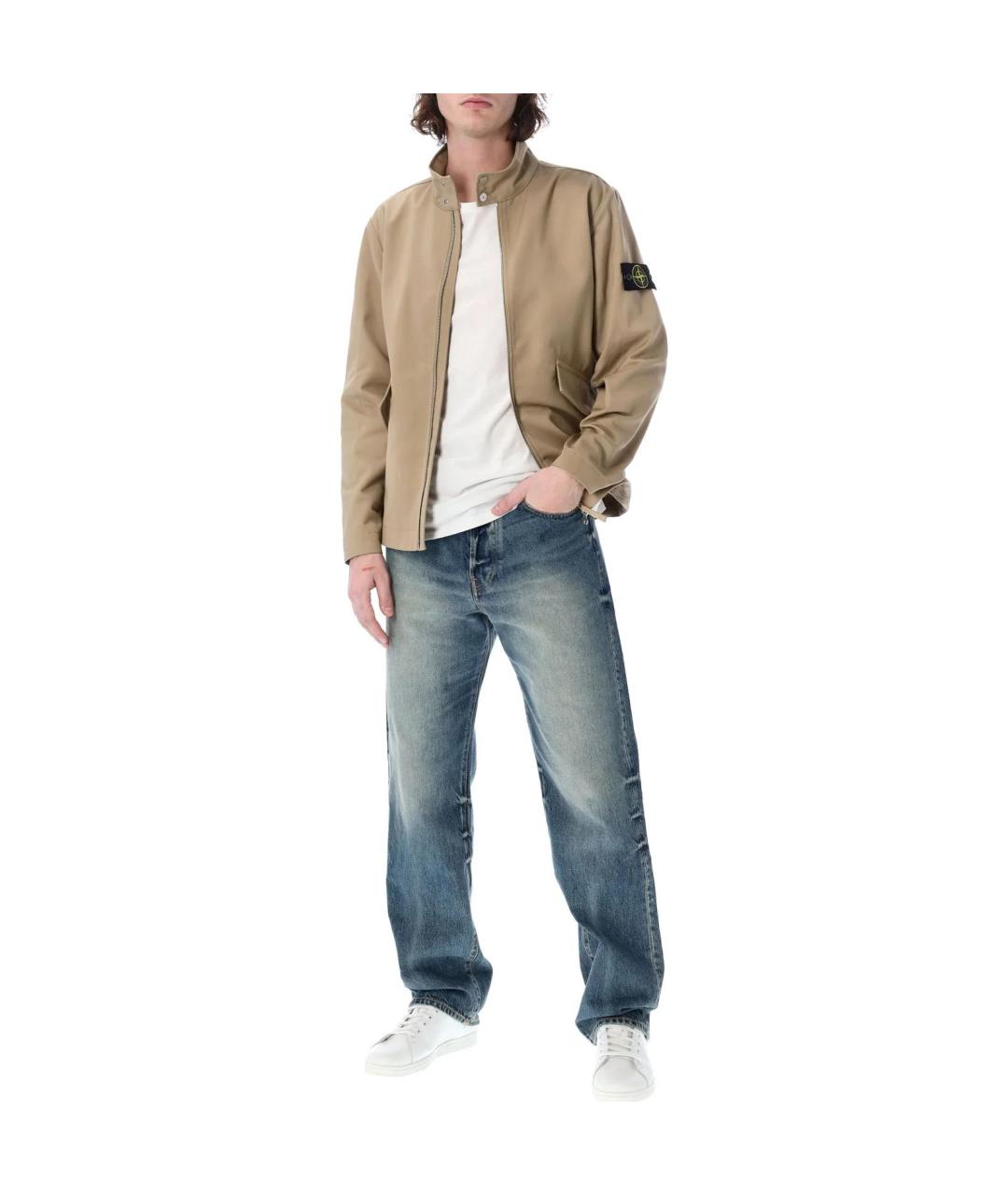 STONE ISLAND Хаки куртка, фото 3
