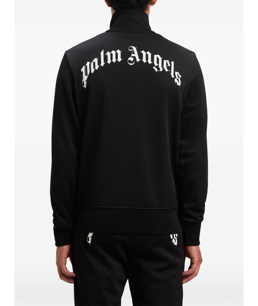 PALM ANGELS Черная полиэстеровая куртка, фото 3