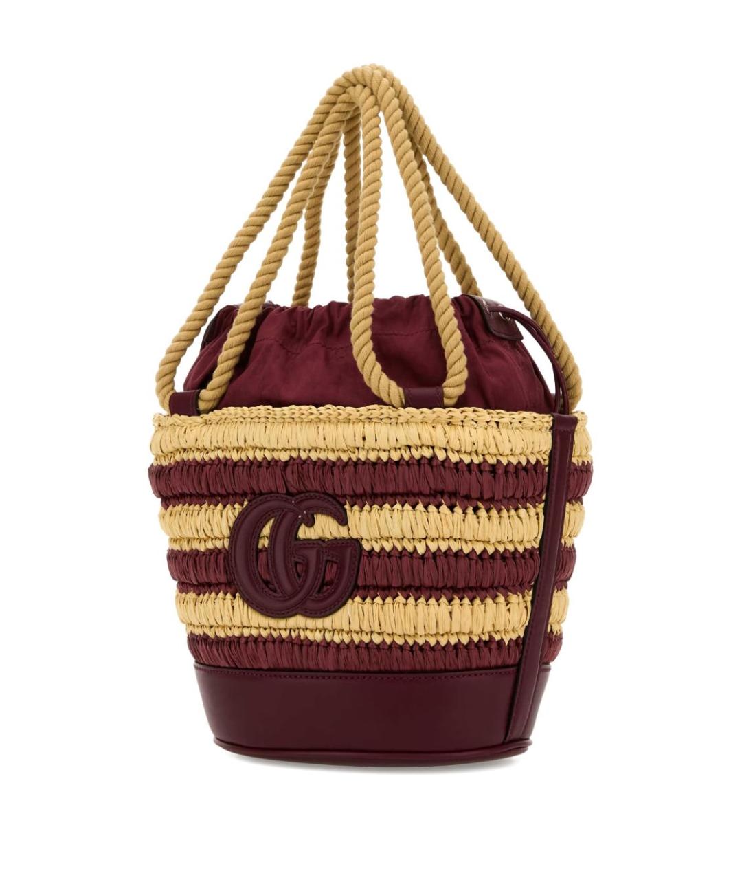 GUCCI Бордовая сумка тоут, фото 2