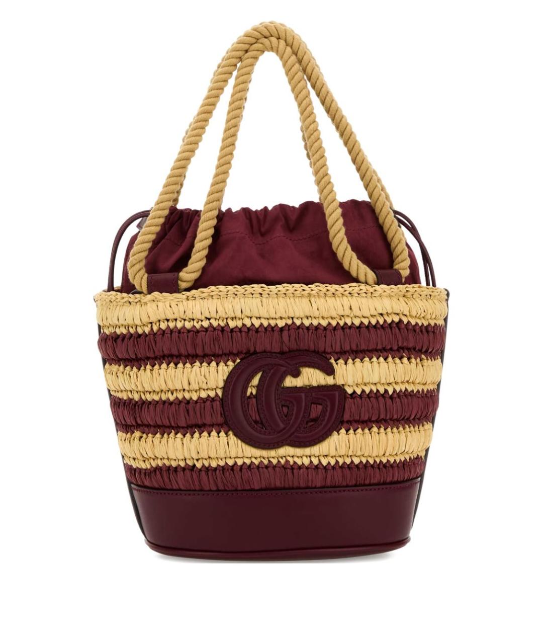 GUCCI Бордовая сумка тоут, фото 1