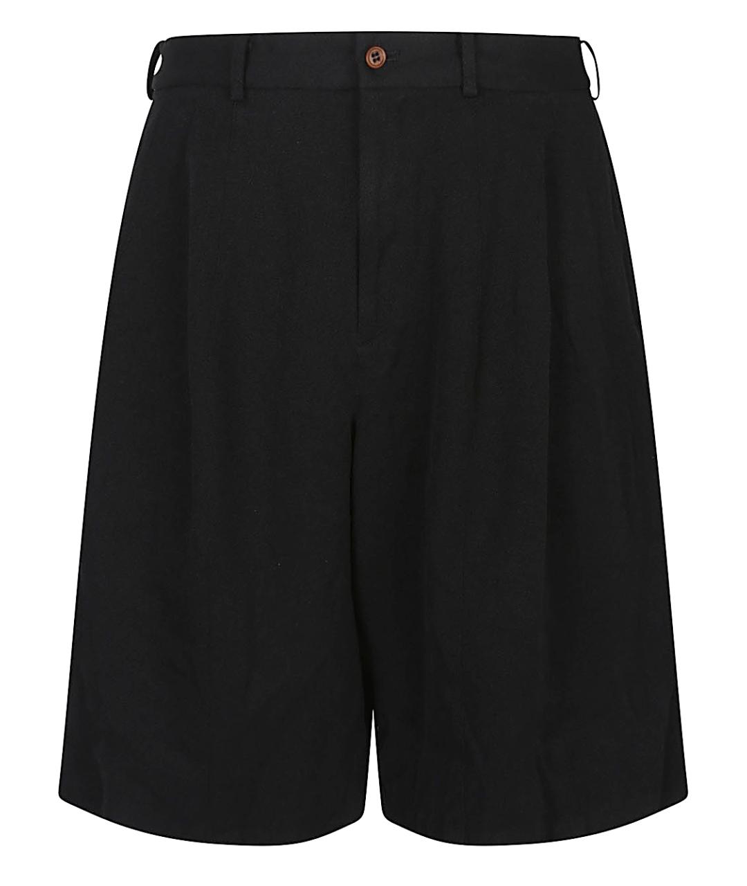 COMME DES GARÇONS Черные шорты, фото 1