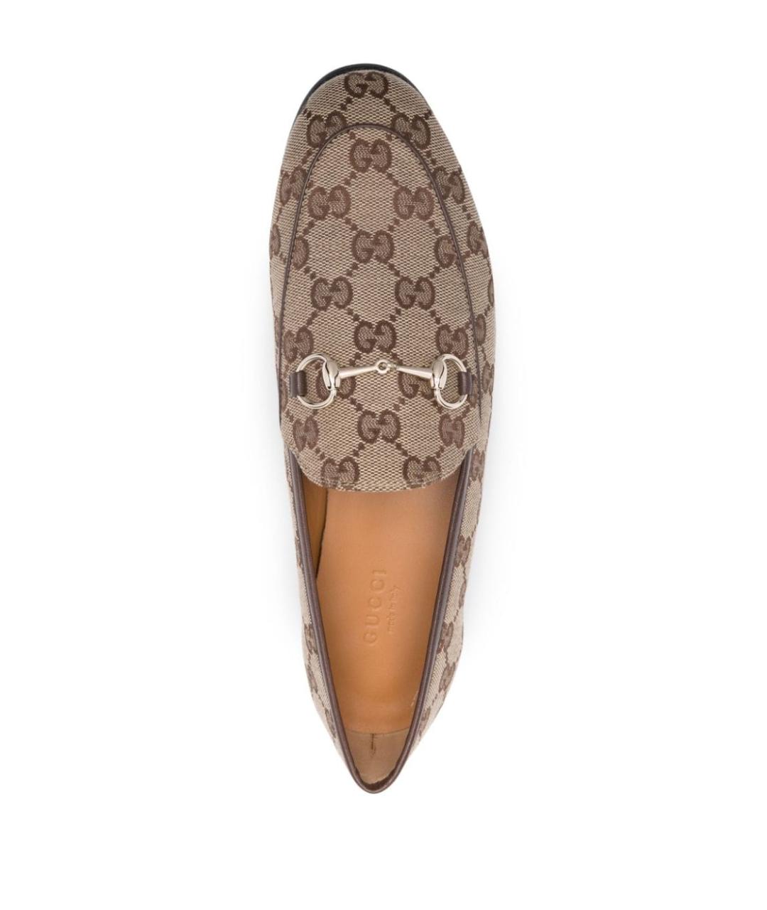 GUCCI Бежевые лоферы, фото 3