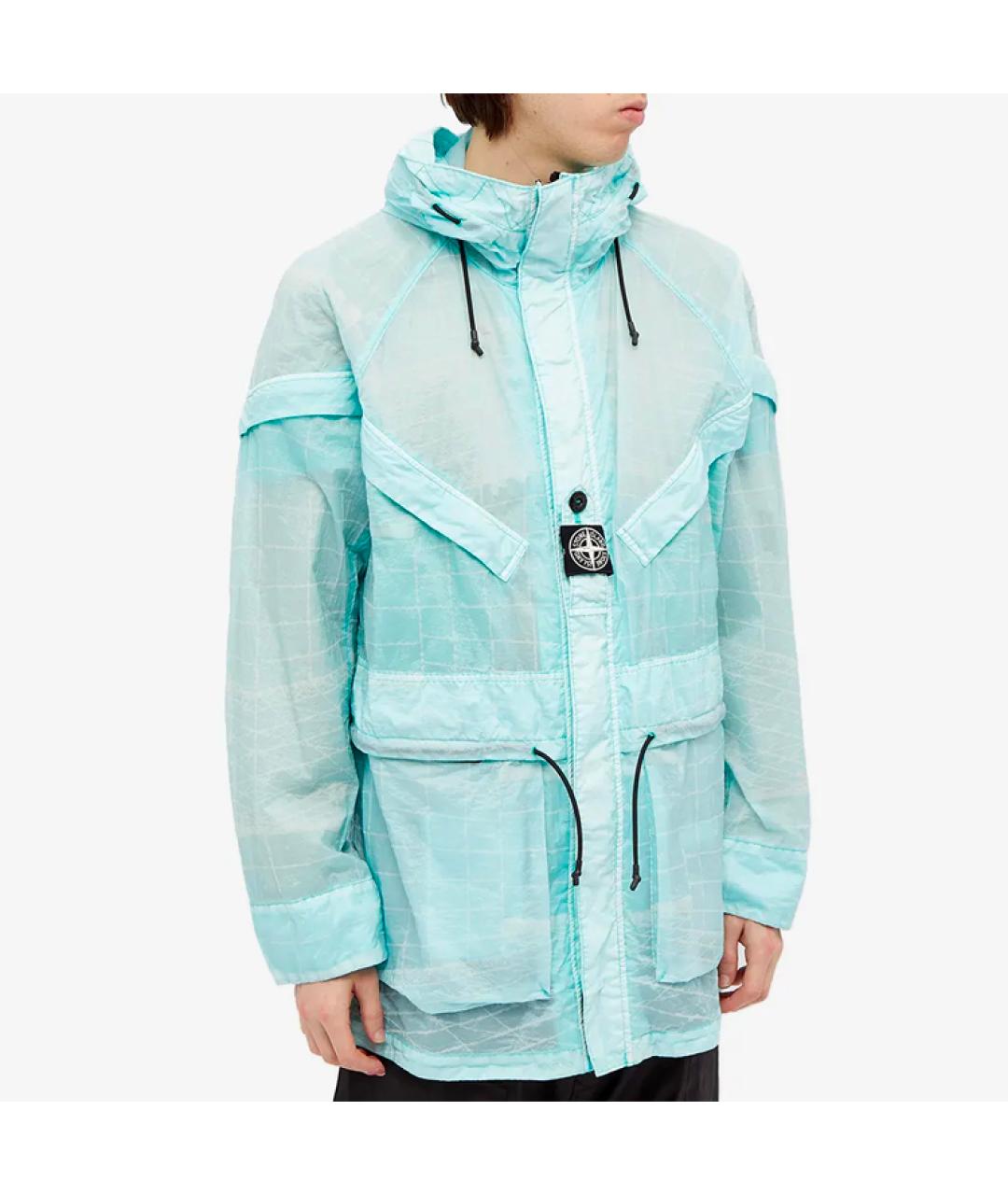 STONE ISLAND Зеленая куртка, фото 4