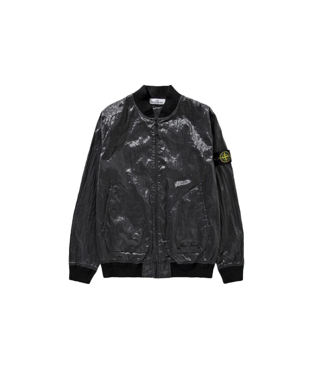 STONE ISLAND Черная куртка, фото 1