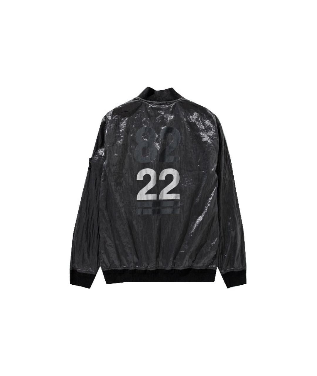 STONE ISLAND Черная куртка, фото 2