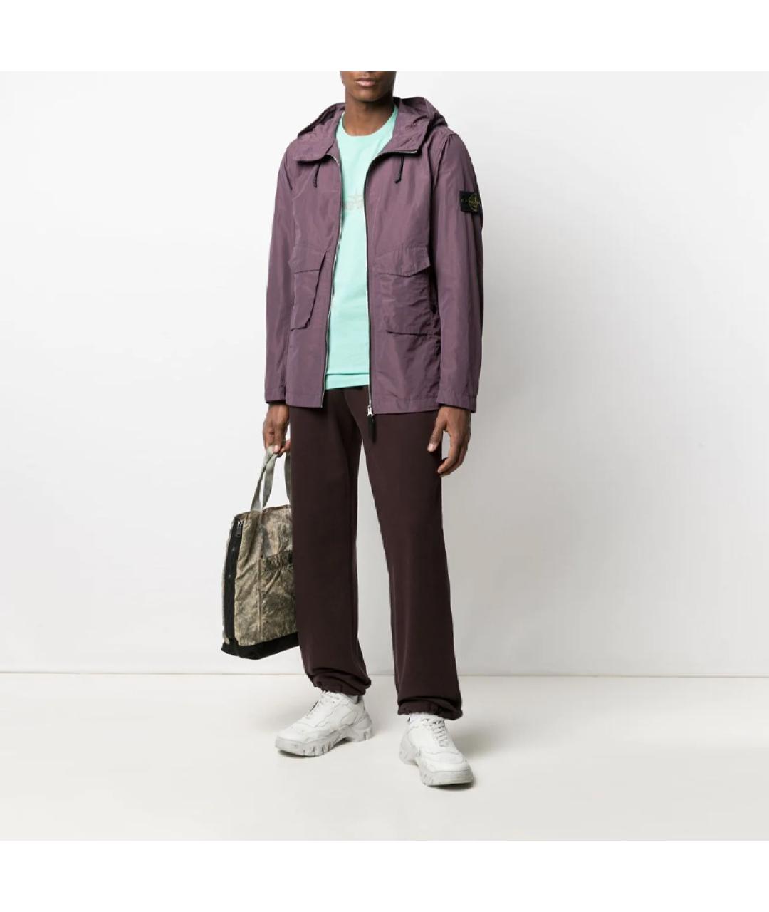 STONE ISLAND Фиолетовая куртка, фото 3