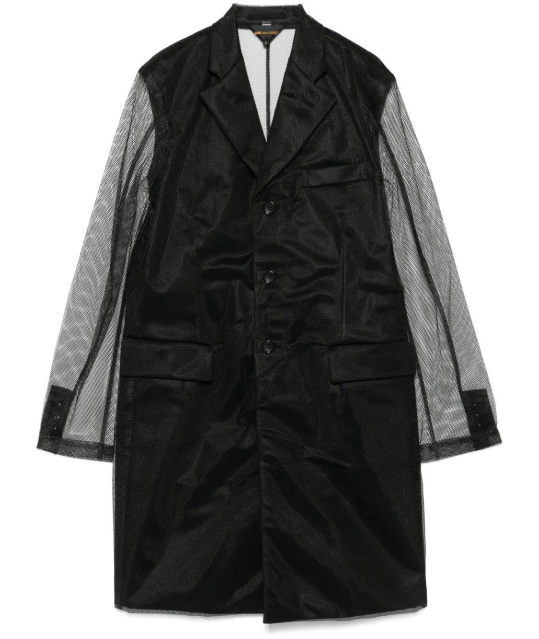 COMME DES GARÇONS Черное пальто, фото 1