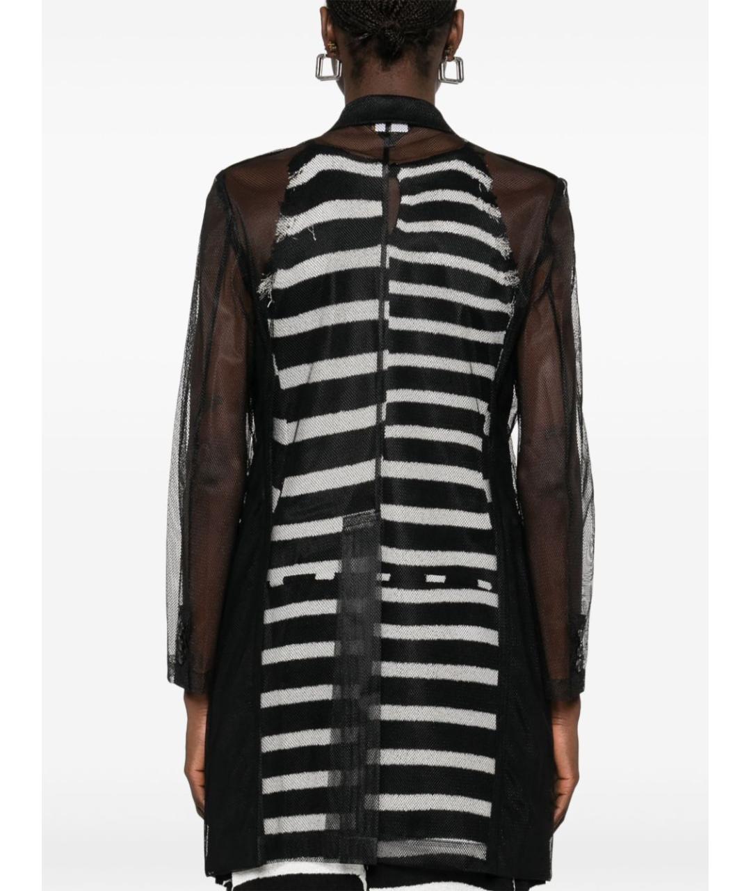 COMME DES GARÇONS Черное пальто, фото 2