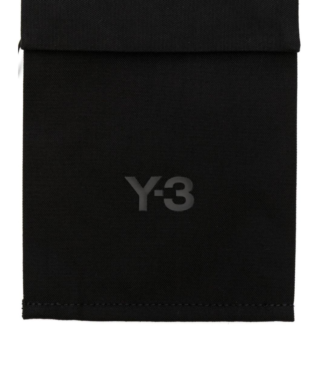 Y-3 Черная сумка на плечо, фото 4