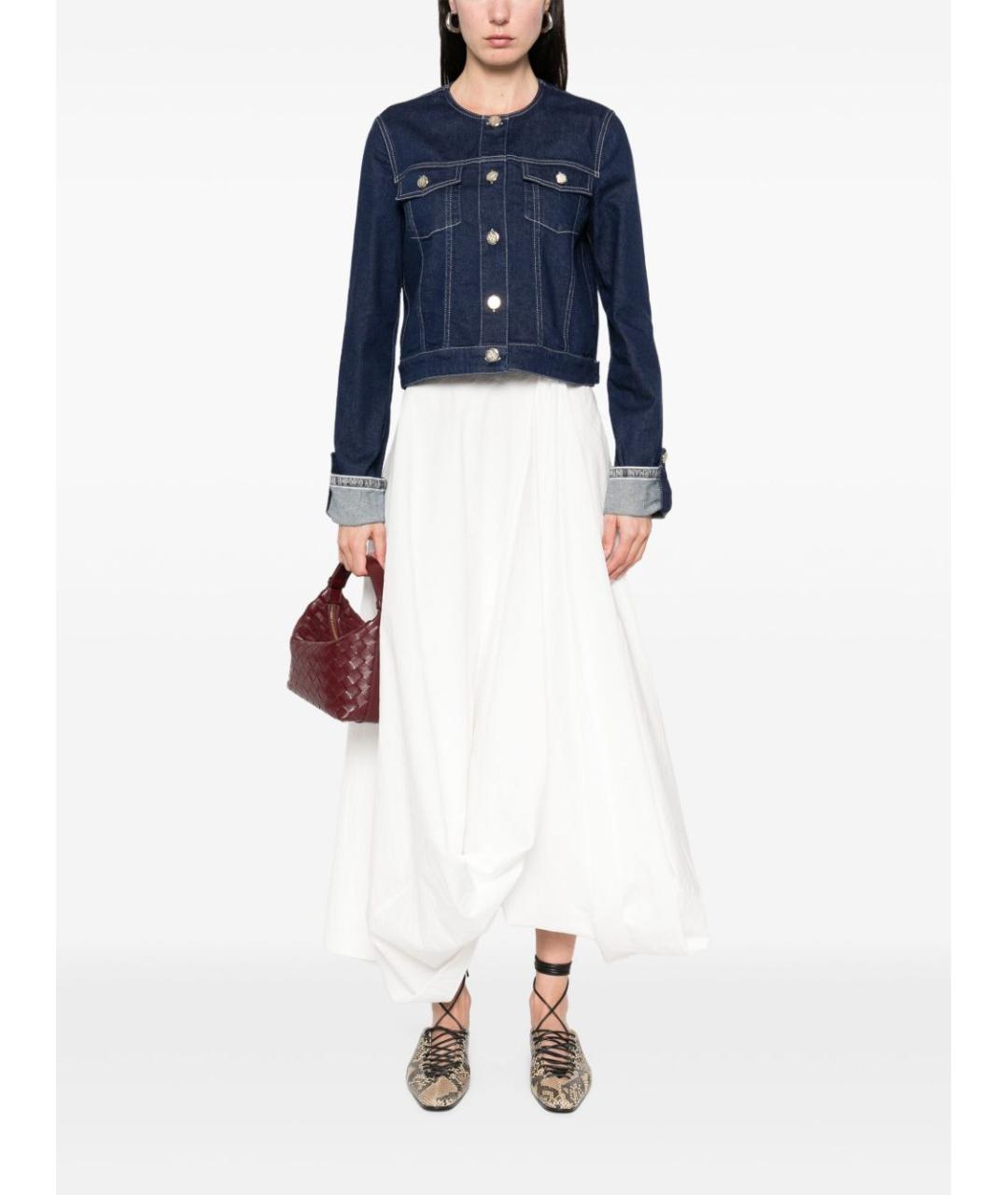 EMPORIO ARMANI Синяя хлопковая куртка, фото 4