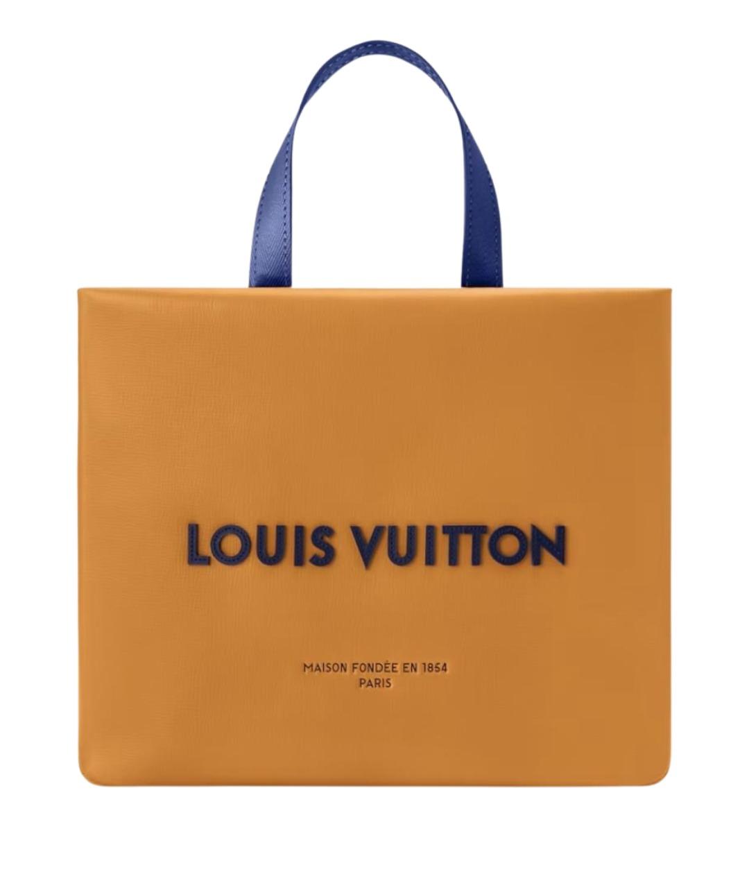 LOUIS VUITTON Оранжевая сумка тоут, фото 1