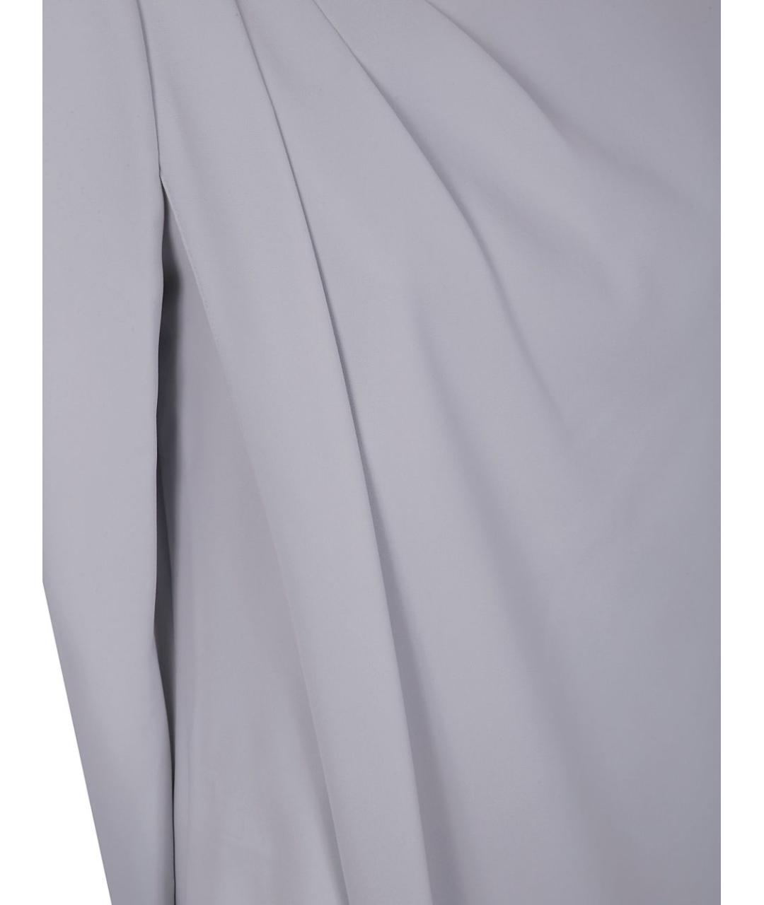 EMPORIO ARMANI Серое полиэстеровое платье, фото 2