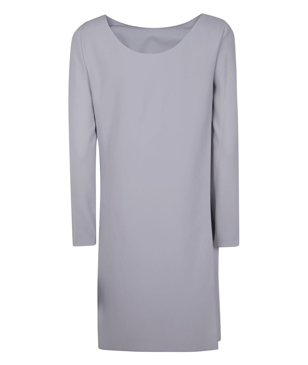EMPORIO ARMANI Серое полиэстеровое платье, фото 3