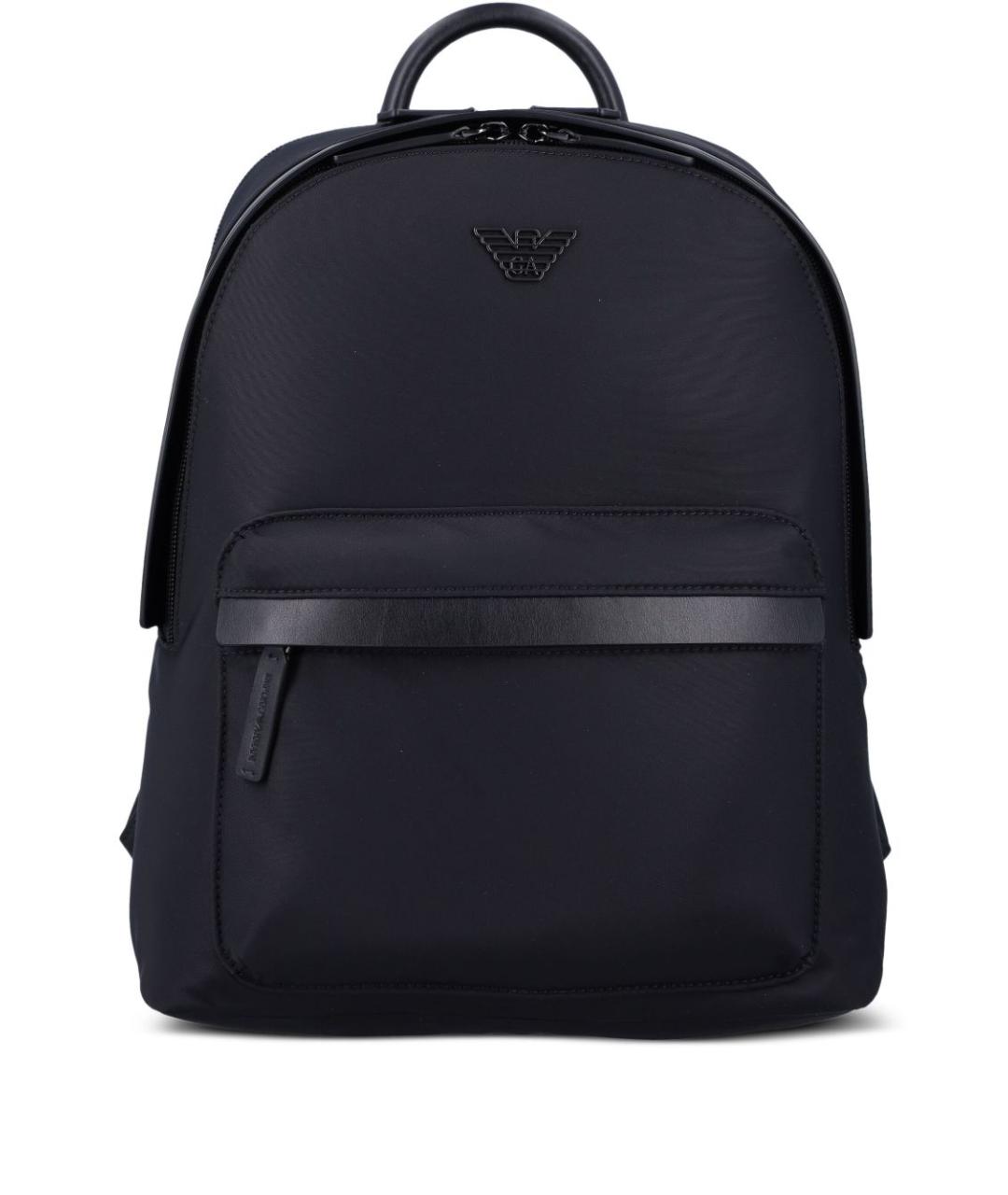 EMPORIO ARMANI Черный рюкзак, фото 1