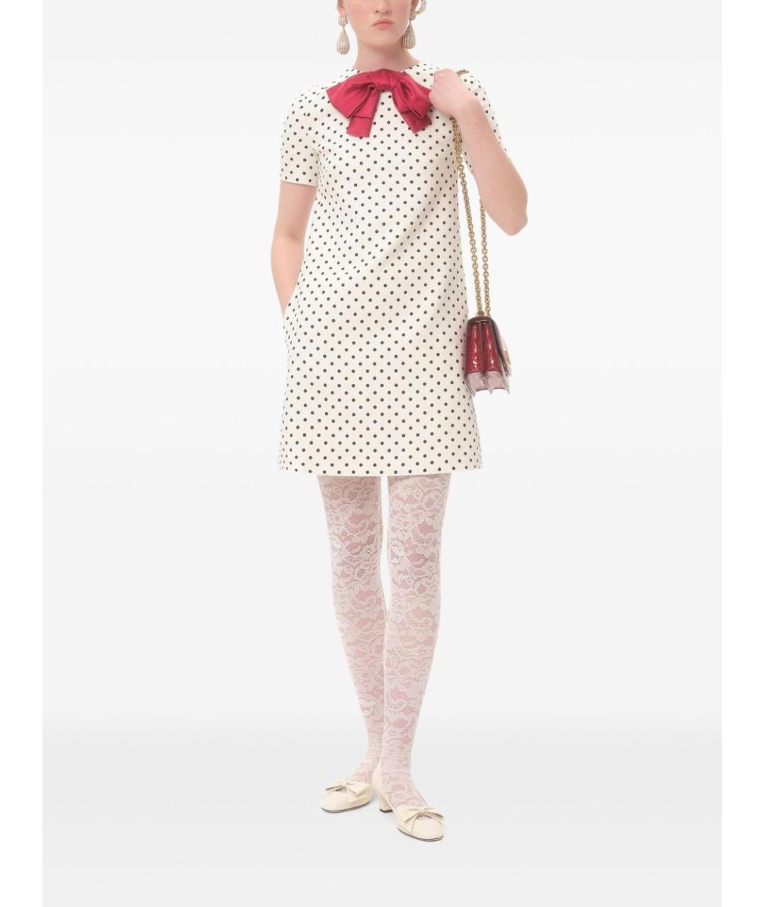 VALENTINO Бежевое вискозное коктейльное платье, фото 3