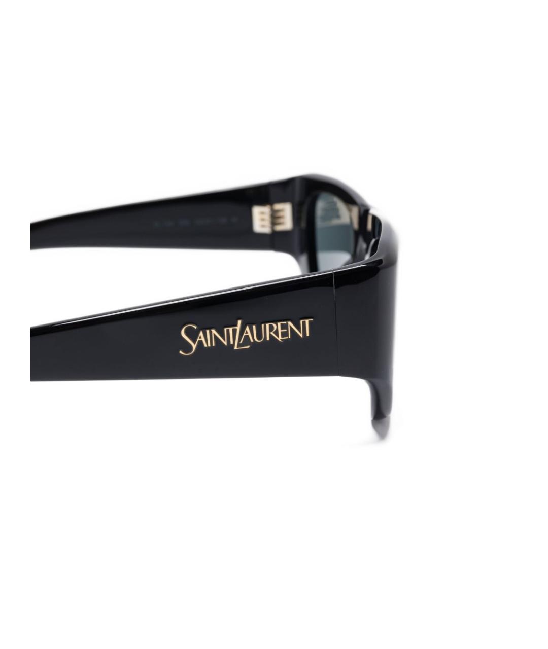 SAINT LAURENT Черные солнцезащитные очки, фото 3