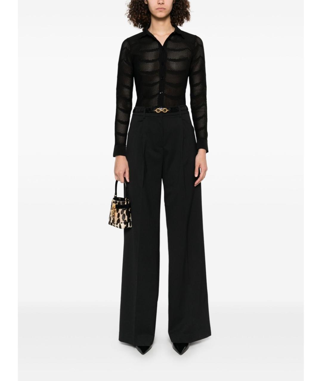 TOM FORD Черная хлопковая блузы, фото 5