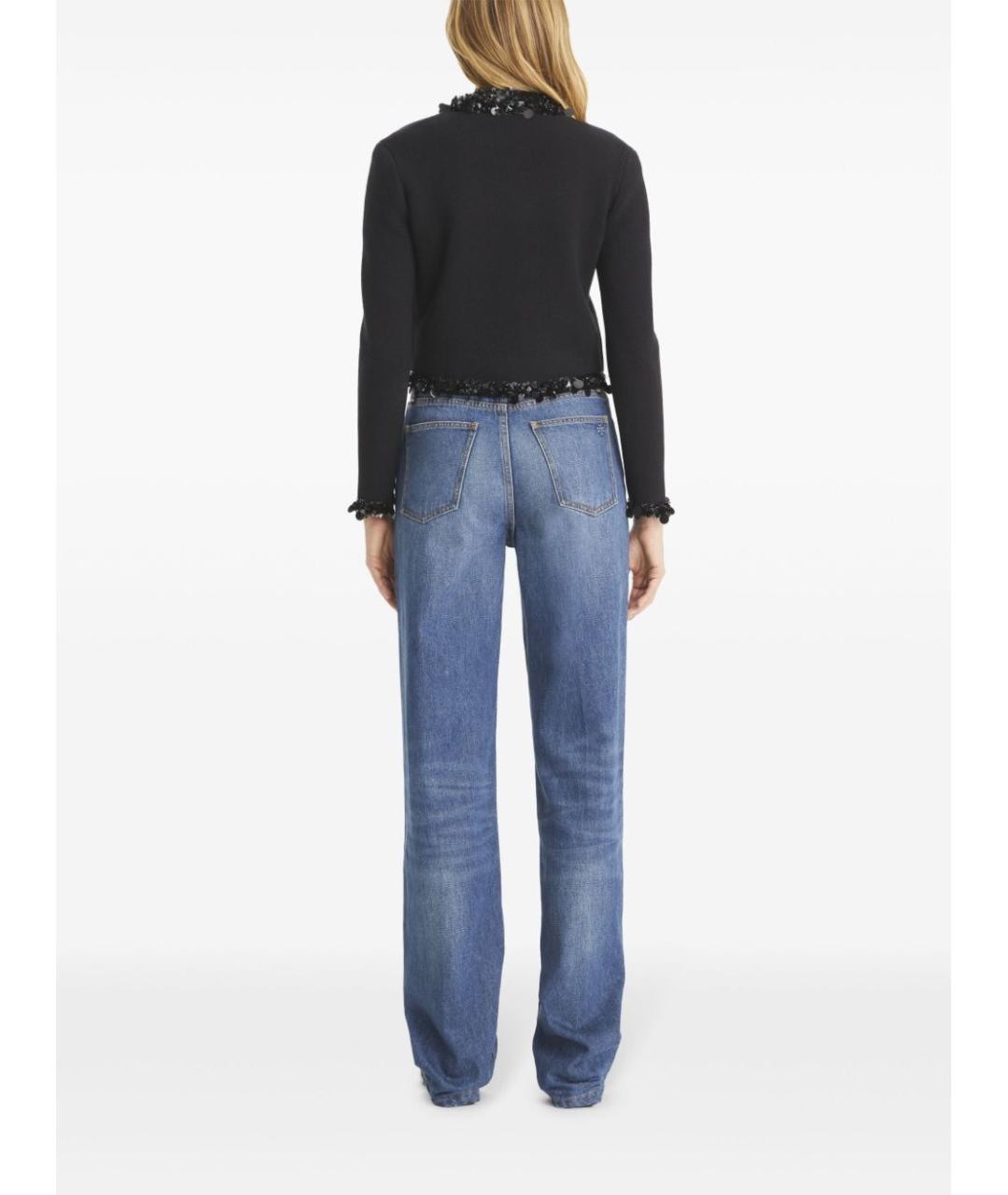 TORY BURCH Черный кашемировый кардиган, фото 2