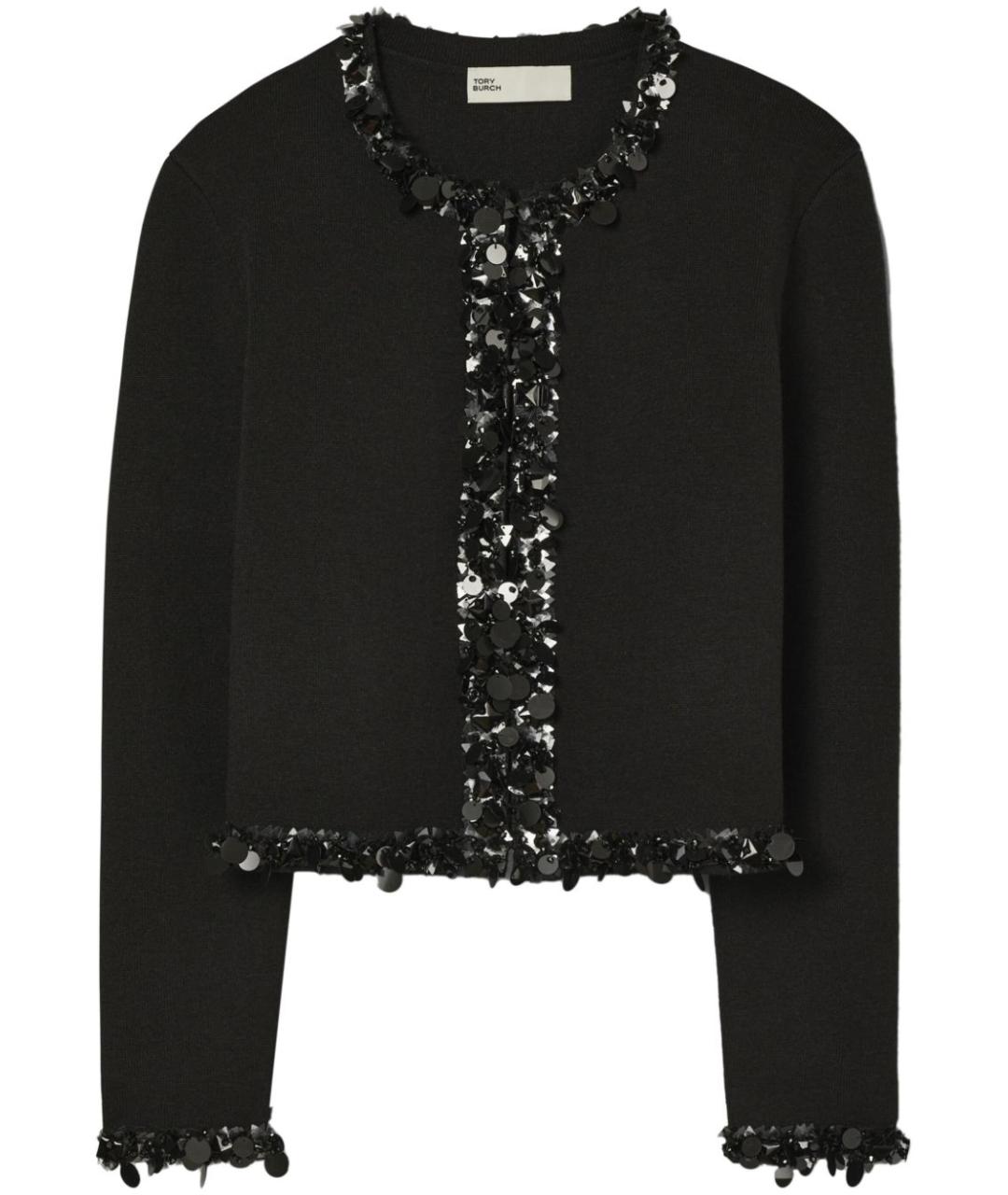 TORY BURCH Черный кардиган, фото 1