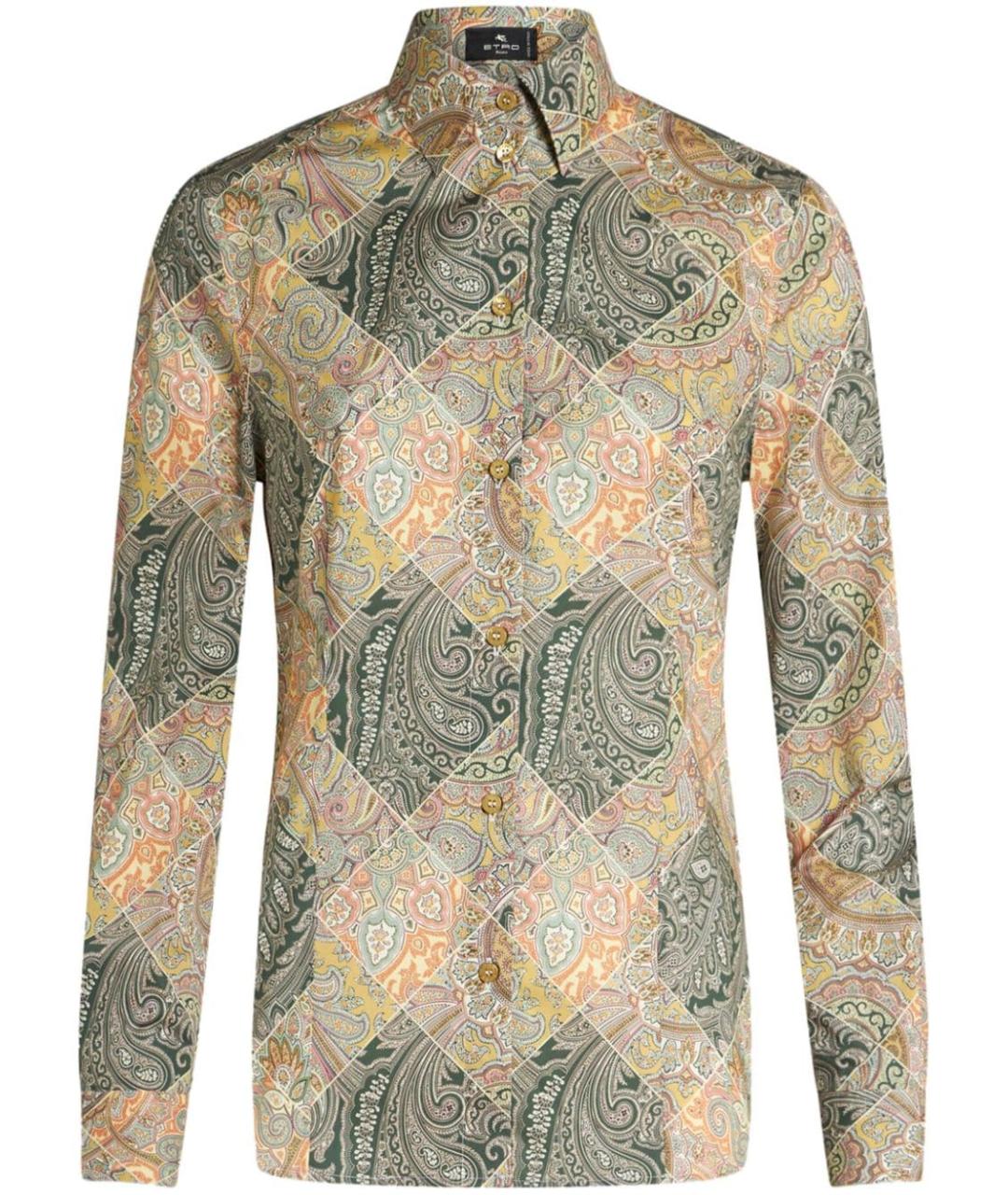 ETRO Мульти хлопковая рубашка, фото 1