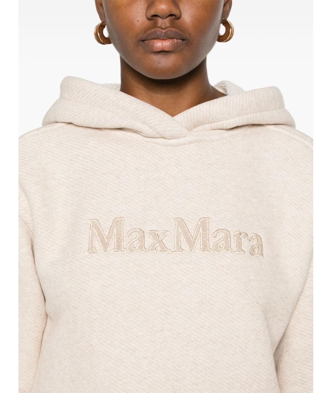 MAX MARA Бежевый джемпер / свитер, фото 2