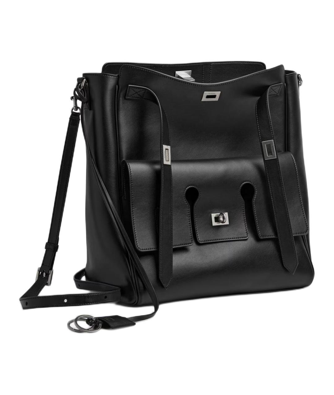 BALENCIAGA Черная сумка на плечо, фото 2