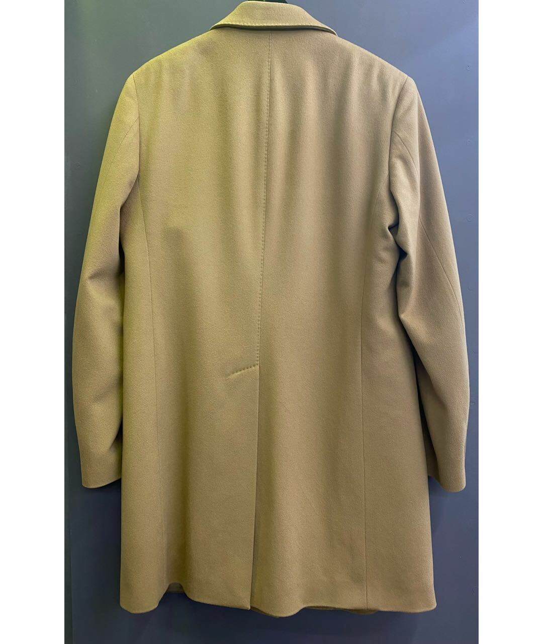 LARDINI Горчичное шерстяное пальто, фото 2