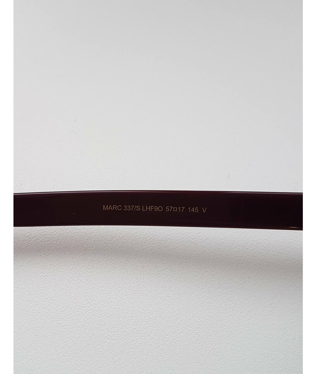 MARC JACOBS Бордовые пластиковые солнцезащитные очки, фото 5