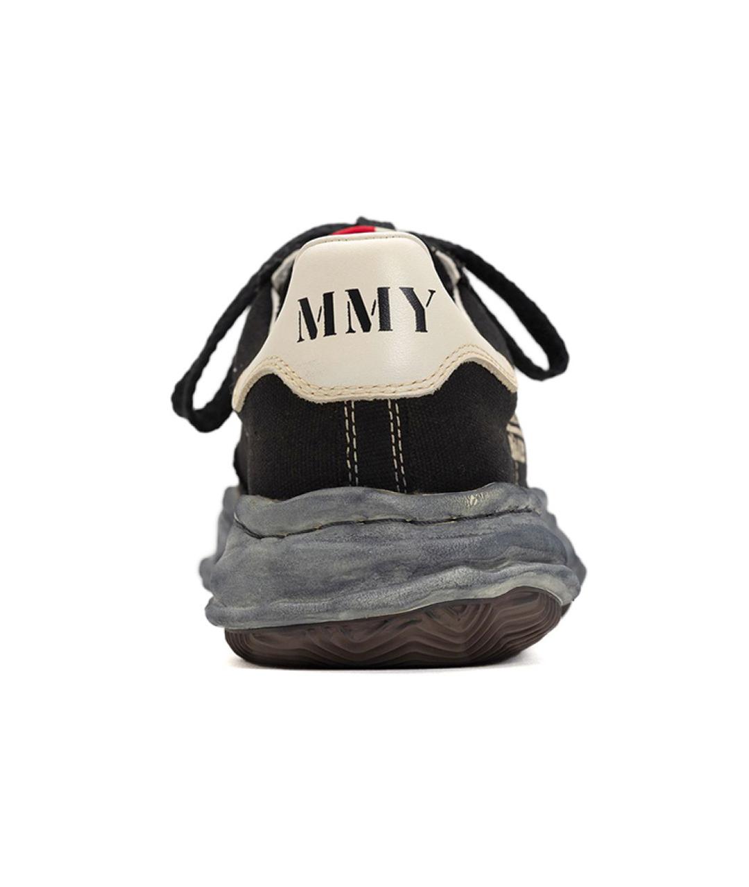 Mihara Yasuhiro Черные кеды, фото 5