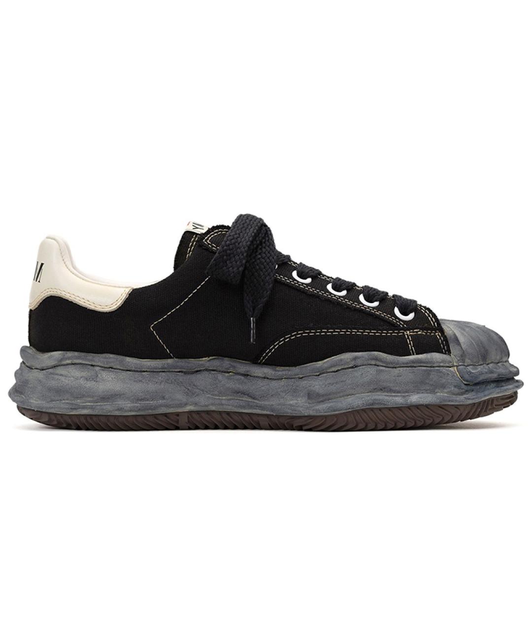 Mihara Yasuhiro Черные кеды, фото 2