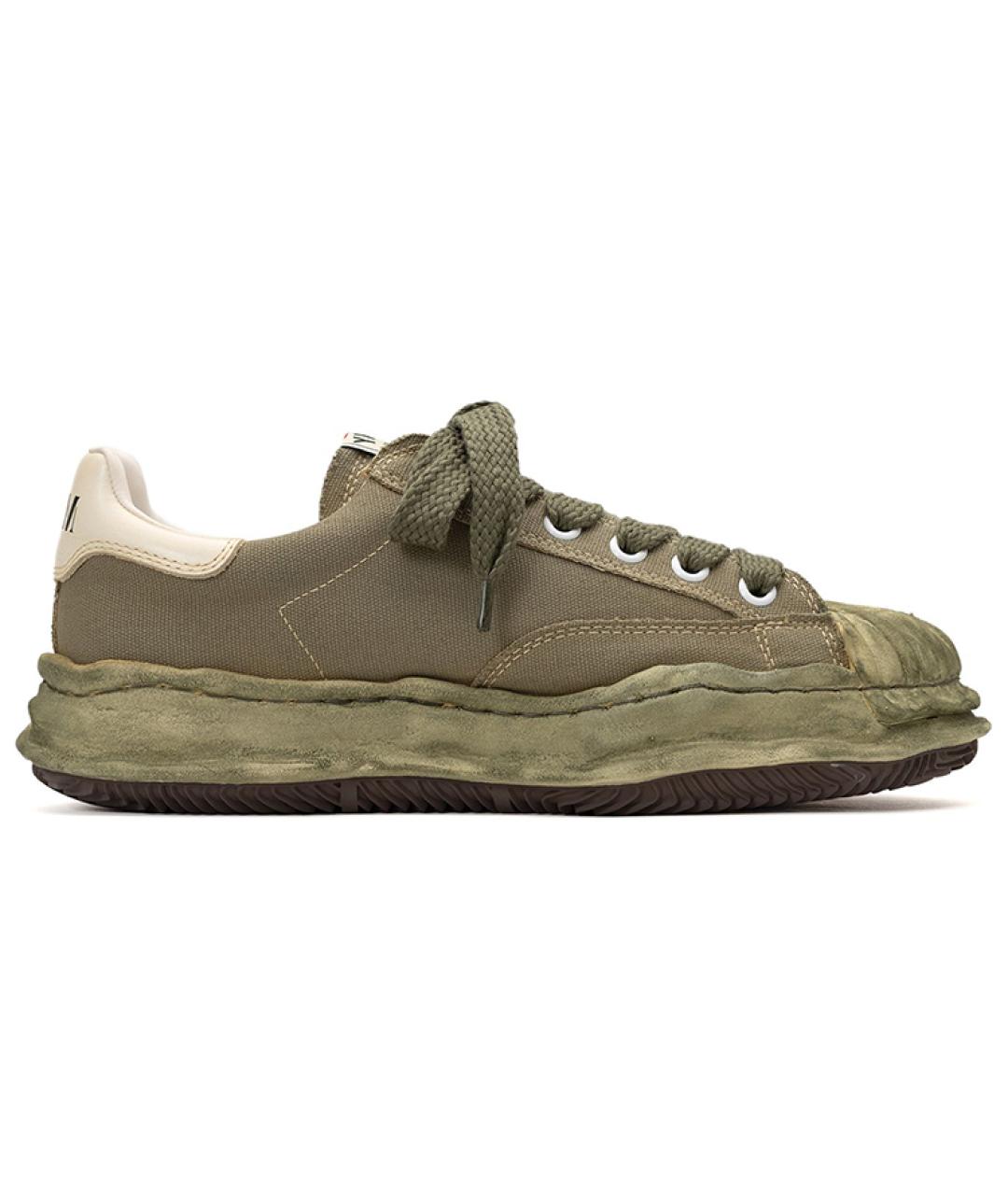 Mihara Yasuhiro Хаки кеды, фото 2