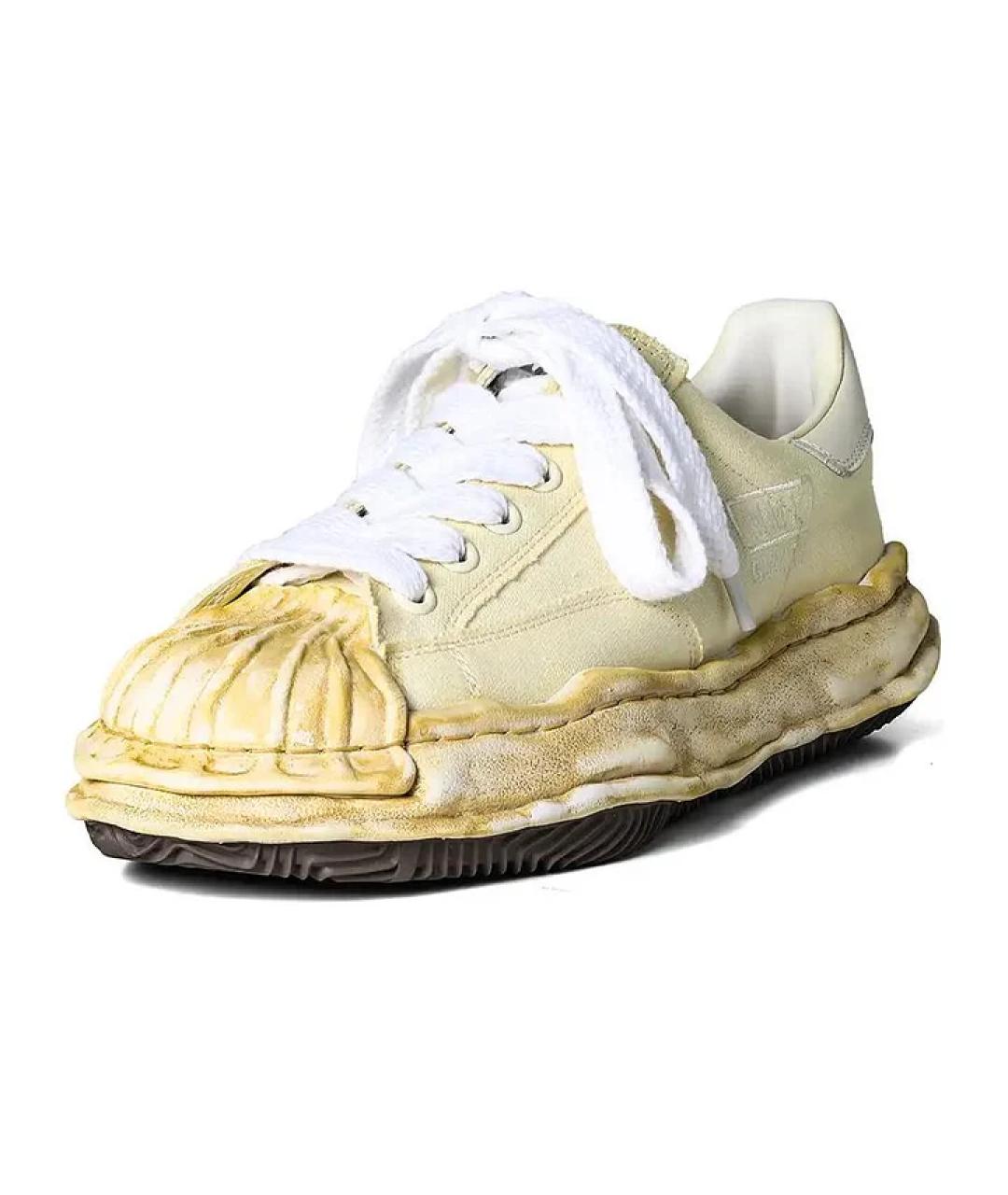 Mihara Yasuhiro Белые кеды, фото 3