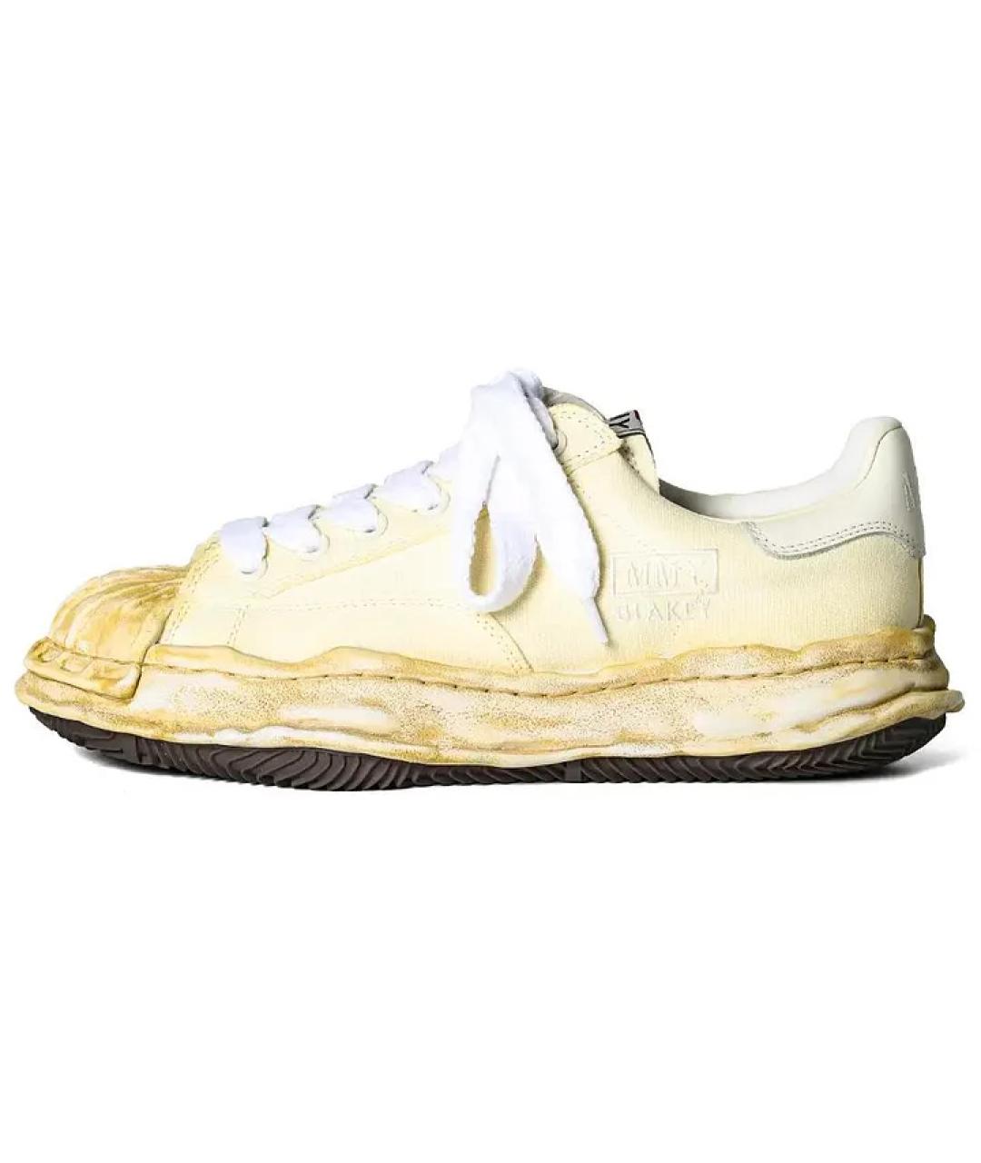 Mihara Yasuhiro Белые кеды, фото 4