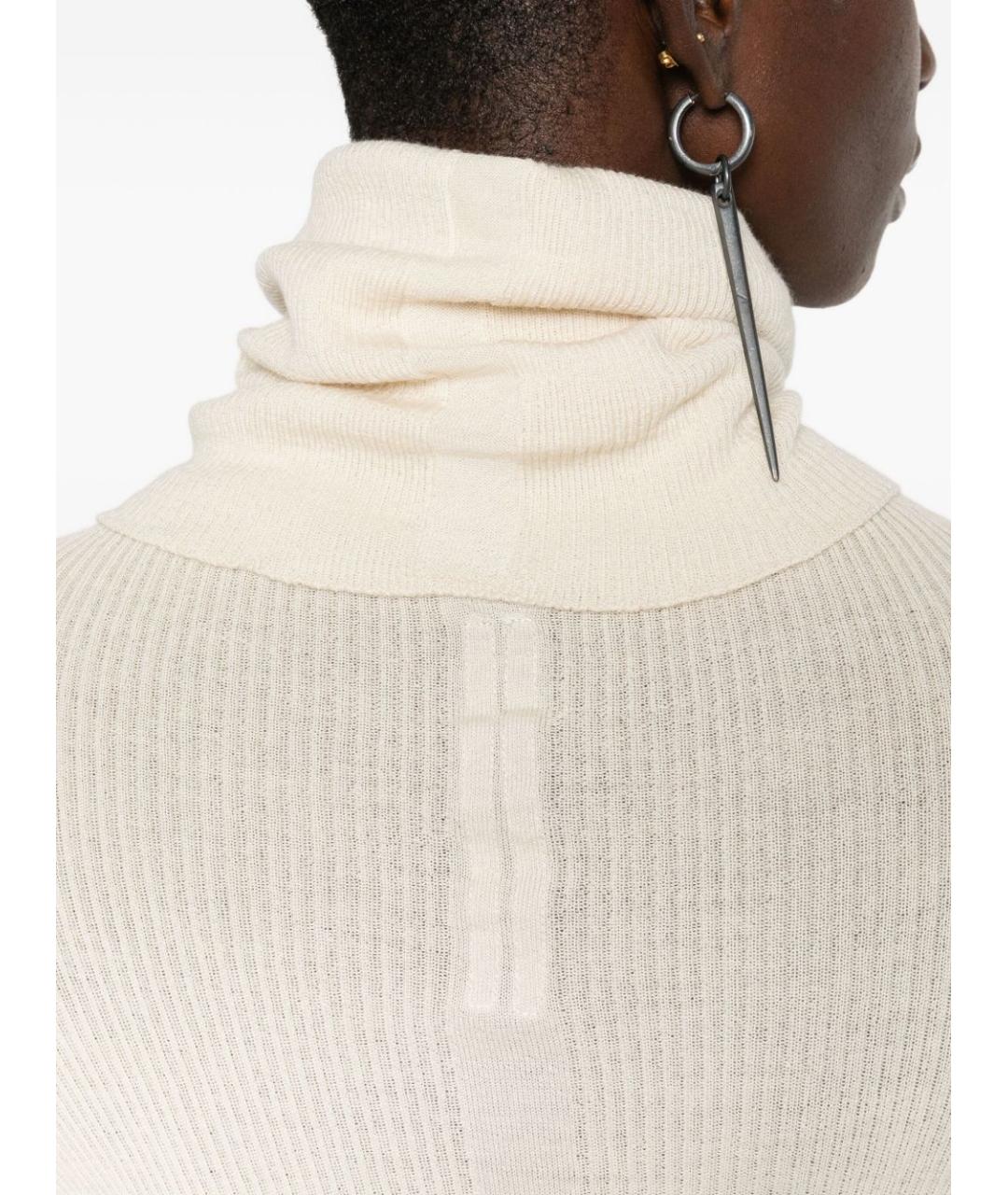 RICK OWENS Бежевый джемпер / свитер, фото 2
