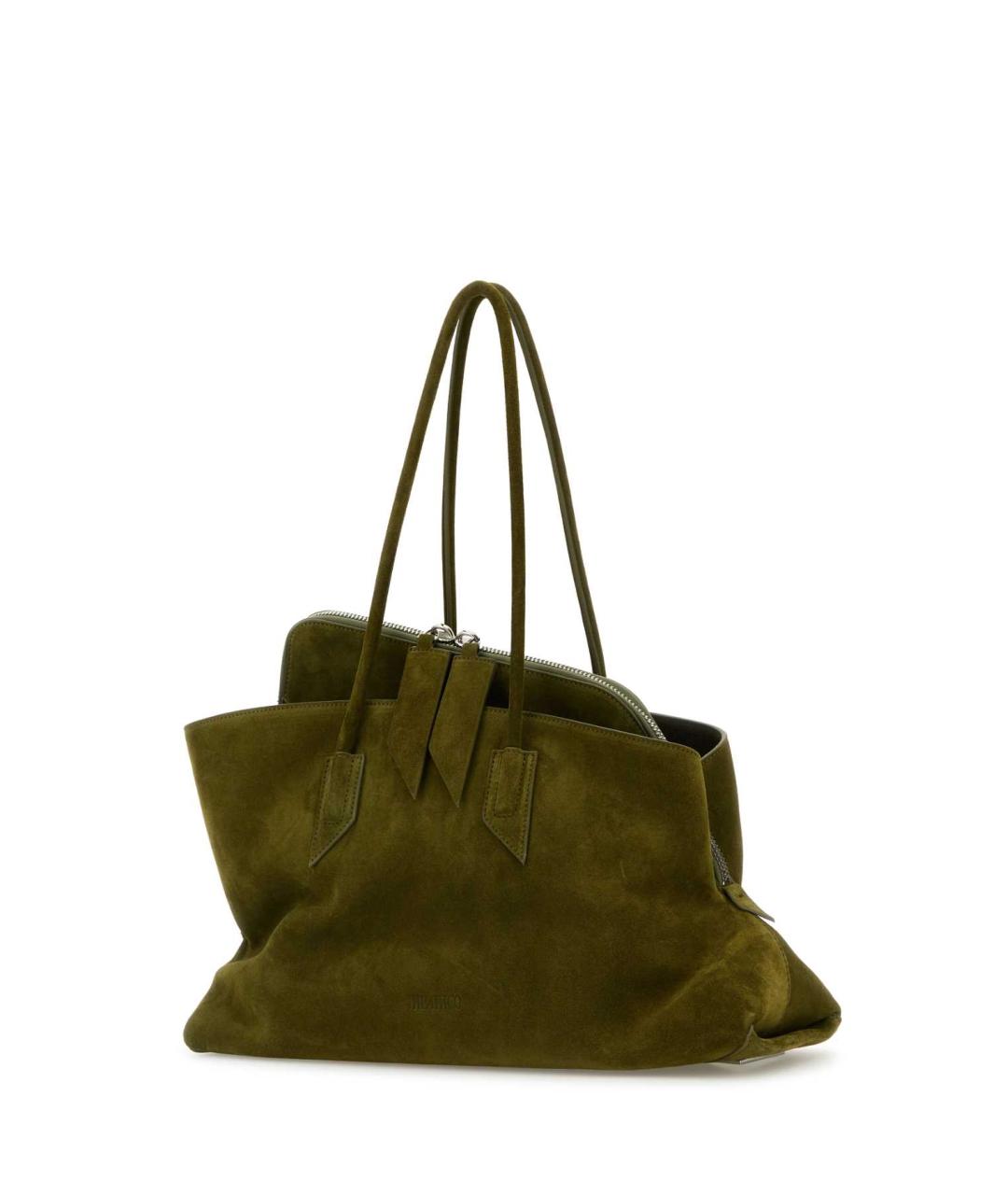 THE ATTICO Зеленая сумка тоут, фото 2