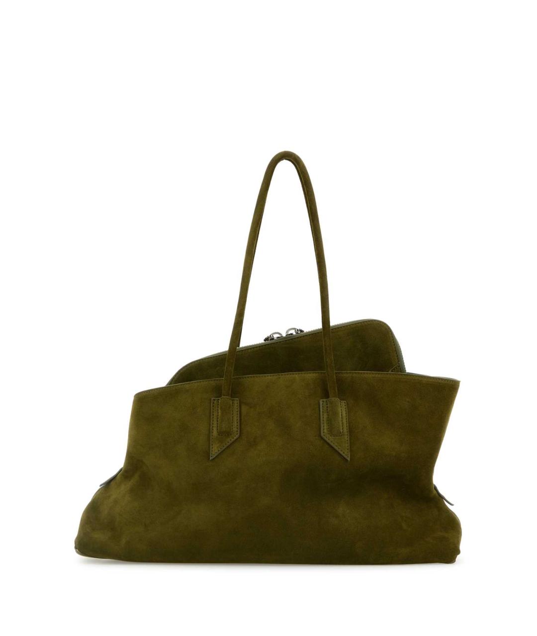 THE ATTICO Зеленая сумка тоут, фото 3