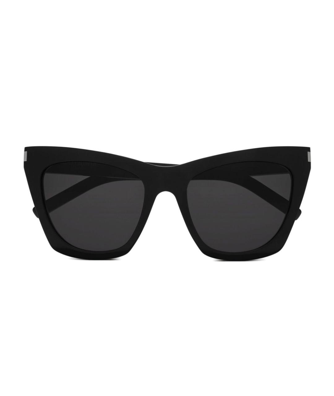 SAINT LAURENT Черные солнцезащитные очки, фото 1
