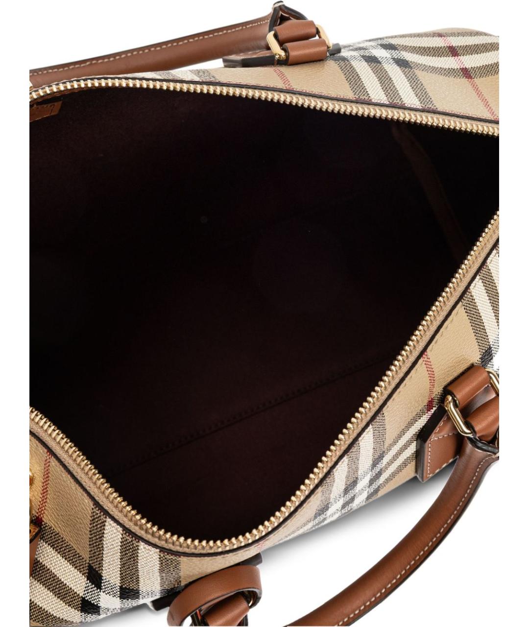 BURBERRY Бежевая сумка тоут, фото 4